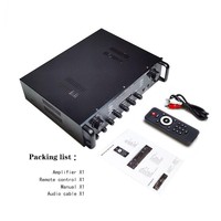 Demao amplificador Bt de graves pesados profesional de alta potencia KTV amplificador de audio de escenario HiFi calidad de sonido amplificador de hogar