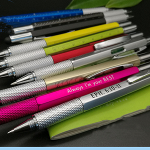 Bút Công Cụ Vẽ Kiến Trúc Đa Năng Thước Cảm Ứng Logo Tùy Chỉnh Bút Bi Bút Đa Năng Cấp Độ Tuốc Nơ Vít 6 Trong <span class=keywords><strong>1</strong></span> - Product Image 6