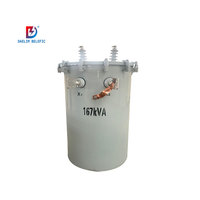 Monofásico US 11kv 13200 a 480 400V UK transformadores poste montado 167 KBA