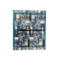 Contrôleur de panneau d'affichage LED à 7 segments avec télécommande, solution de conception PCBA pour vibrateur, développement, assemblage, fabricant