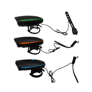 Interfaz USB, Color Opcional, Brillo Ajustable, Sonido Fuerte, 7588, Bocina de Carga, Luz para Bicicleta, Timbre para Bicicleta, Equipo de Ciclismo - Product Image 1