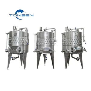 Yüksek kaliteli paslanmaz çelik 100 litre 100L konik bira fermentasyon tankı tankı