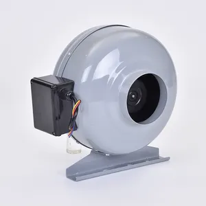 EC 200mm 230V 120W không chổi than thông tư Inline Duct Fan xả cảm ứng quạt ly tâm Blower cho máy lọc không khí