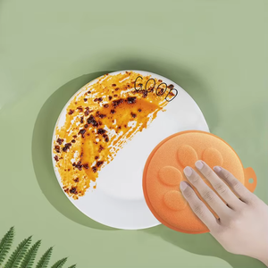 Hai mặt miếng bọt biển mạnh mẽ làm sạch điện giàu bọt vô hại đồ dùng nhà bếp làm sạch với treo lỗ - Product Image 4