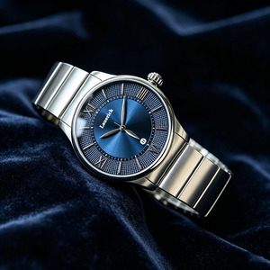 นาฬิกาข้อมือผู้ชาย <span class=keywords><strong>Tissot</strong></span> ดีไซน์เรียบง่าย <span class=keywords><strong>ราคา</strong></span>ส่งถูก รุ่นธุรกิจและกีฬา ตัวเรือนสแตนเลสสตีล ขนาด 42 มม. กระจกแซฟไฟร์ - Product Image 3