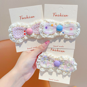 Accesorios <span class=keywords><strong>para</strong></span> el Cabello <span class=keywords><strong>para</strong></span> Niñas, Lindos Lazos de Encaje, Pinzas <span class=keywords><strong>con</strong></span> Cinta Mágica <span class=keywords><strong>para</strong></span> Niñas Pequeñas, Adhesivos <span class=keywords><strong>para</strong></span> Flequillo, Pinzas <span class=keywords><strong>para</strong></span> el Cabello que No Dañan el Cabello - Product Image 4