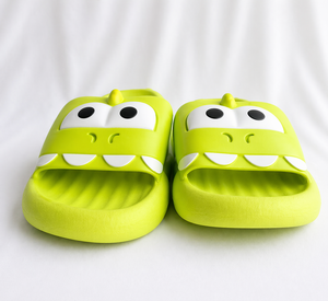 Ciabatte con Suola Ammortizzata in PVC EVA, Punta Aperta, Suola da 15 mm, Per Tutte le Stagioni, Uso Domestico, Colore Unico - Product Image 2