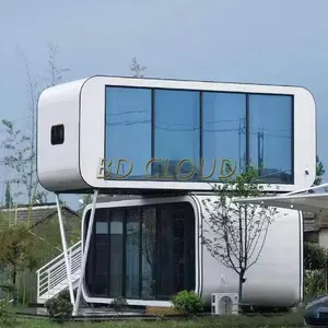 20ft 40ft customized apple cabin capsule space with inner