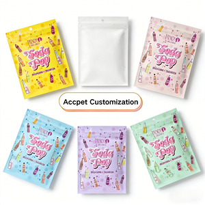 Sachets Mylar personnalisés imprimés numériquement, 3,5 paquets, 4x5, pour bonbons comestibles, holographiques, anti-odeur, avec fermeture éclair, pochettes verticales en plastique - Product Image 1