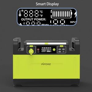แบตเตอรี่ลิเธียมไอออนสำหรับระบบกักเก็บพลังงานแสงอาทิตย์ 1000w สถานีไฟฟ้าพกพาสำหรับใช้งานกลางแจ้ง เครื่องกำเนิดไฟฟ้าแบบพกพา - Product Image 6