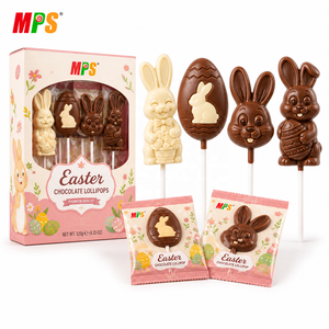 Fabricante OEM, Colección de Piruletas de Pascua, Dulces Veganos de <span class=keywords><strong>Chocolate</strong></span> para Pascua - Product Image 4