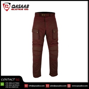 Tejido de algodón encerado para motocicleta, tela impermeable para exteriores, pantalones de Cordura para mujer con bolsillos dobles, Invierno - Product Image 3