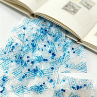Sachets de gel de silice, absorbeur d'humidité de qualité alimentaire, sachet déshydratant en gel de silice pour batterie