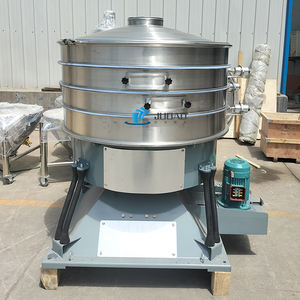 Круглое вращающееся сито из нержавеющей стали, высокопроизводительная вибрационная машина для просеивания порошков - Product Image 5