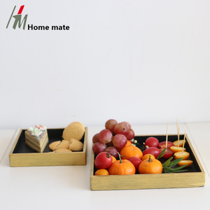 Miniature <span class=keywords><strong>ardoise</strong></span> noire résine <span class=keywords><strong>plateau</strong></span> plaque <span class=keywords><strong>rectangulaire</strong></span> lavabo organisateur pour salle de bain porte-bijoux <span class=keywords><strong>plateau</strong></span> de service - Product Image 4