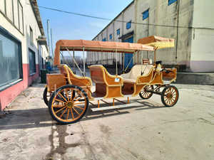 Centre de table Chariot Citrouille Cendrillon, Chariot de Princesse traîné par des chevaux - Product Image 2