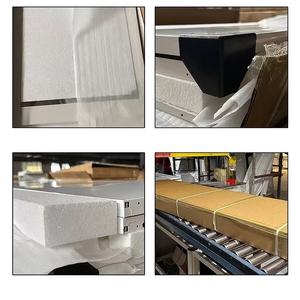 Maßgefertigter Kleiderschrank aus Stahl mit Spiegelschiebetüren, Schlafzimmerschrank mit Aufhängefläche, Moderner Kleiderschrank mit Stauraum - Product Image 4