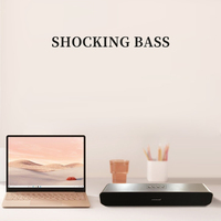 Speaker game Mini Laptop 2.0 USB, Soundbar game komputer Laptop untuk PC