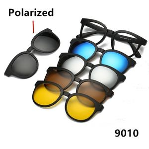 <span class=keywords><strong>Gafas</strong></span> de Sol Polarizadas para Hombre DLC2208 PC con Espejo y Visión Nocturna, Lentes Magnéticos 5 en 1 con <span class=keywords><strong>Clip</strong></span> - Product Image 3