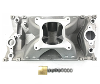 Collecteurs d'admission monoplan SBC vortec de grande hauteur pour moteur SBC 350