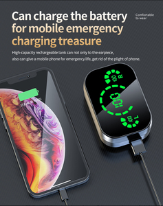 YD03 Mirror TWS Bt Earphones With Charging Box <strong>Wireless</strong> Headphone Stereo Earbuds <strong>Headsets</strong> <strong>Mic</strong> - Product Image 2