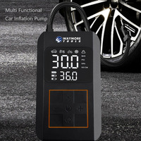 150 PSI Tire Inflator Portable Air Compressor, 12V DC Auto Shutoff Air Pump with Digital Pressure Gauge and Emergency LED Light