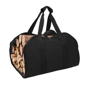 BSCI Provider of Personalized Firewood Carrier Bag for Outdoor Camping Wood <b>Log</b> Match Bag Storage Tote <b>Holder</b> - Product Image 2