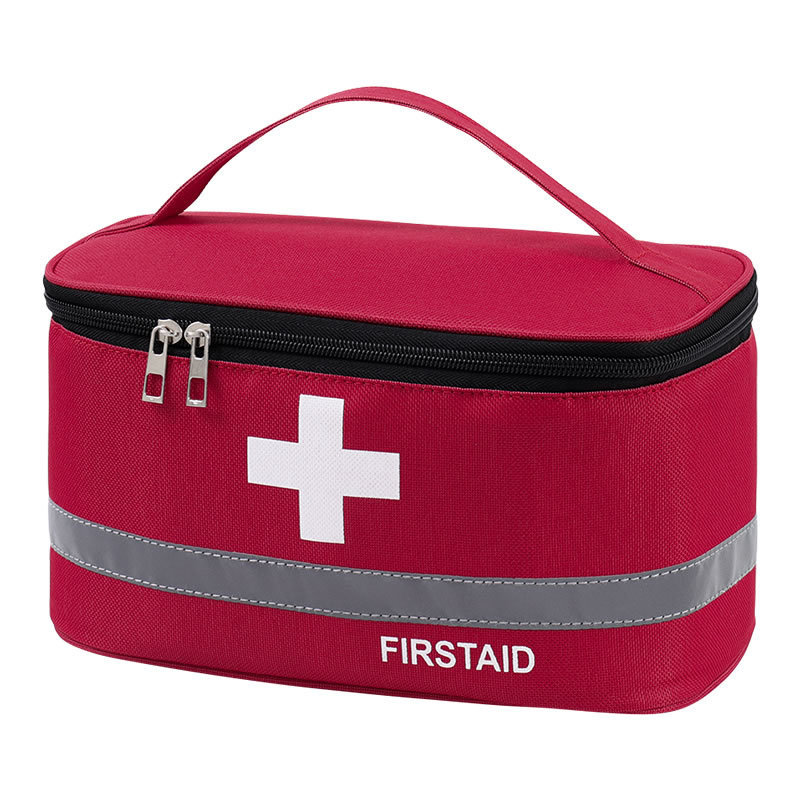 Outdoor First Aid Kit Large Capacity Handheld Portable Household Medicine Kit Tools Medical Student Emergency Medical Bag