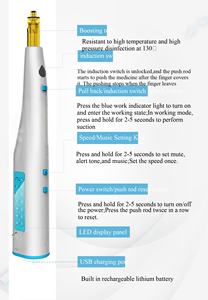 Anestesia dentale locale portatile indolore anestesia orale iniettore ausiliario con schermo di visualizzazione attrezzature odontoiatriche professionali - Product Image 2