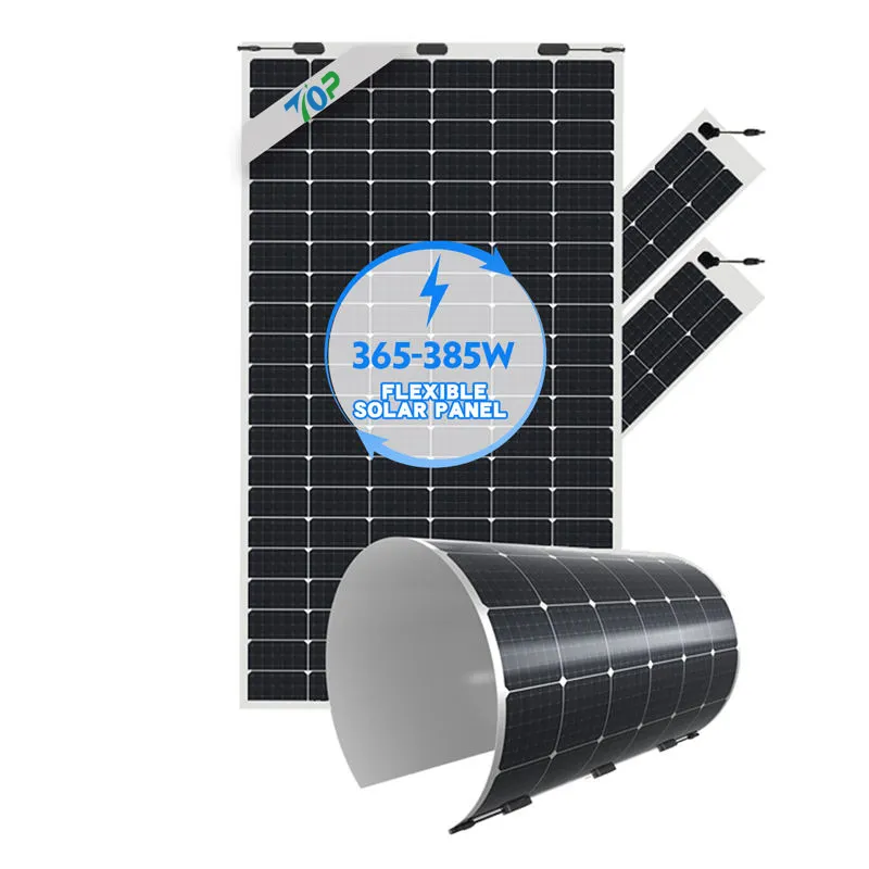 Flexibility Solar Panels 380W 370W Flexible Portatil Solar Panel For Boats Roof With Cables