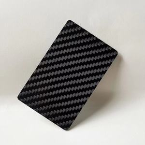 Hot bán tùy chỉnh in ấn đầy đủ màu sắc <span class=keywords><strong>RFID</strong></span> lập trình đen sợi Carbon NFC thẻ kinh doanh - Product Image 3