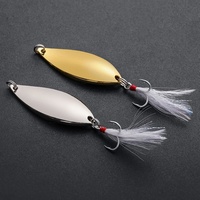 Umpan Pancing Spinnerbait Ikan Gabus Lemparan Jauh Bahan Zinc Alloy Umpan Keras Buatan Umpan Putar Dengan Kait Grosir Pancing Bass