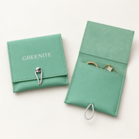 Pochette carrée portable personnalisée pour bijoux, boucles d'oreilles, colliers, bracelets, bagues, sac d'emballage de luxe avec cordon de serrage pour cadeaux de bijoux, vente au détail