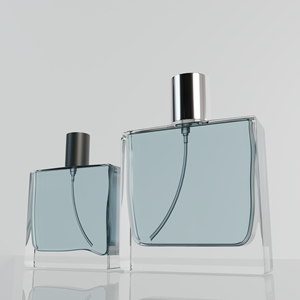 Flacon vaporisateur de parfum en verre transparent cylindrique de 50 ml, rechargeable, vide, avec impression d'écran et logo personnalisé - Product Image 6