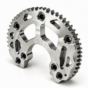 Support de pignon arrière et plaque adaptatrice en aluminium CNC 7075 personnalisés pour moto tout-terrain/scooter (OEM) - Product Image 3
