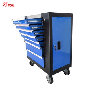 RT TOOL Armadio Portautensili Professionale a 7 Cassetti con Ruote per Officina Meccanica CE - Product Image 6