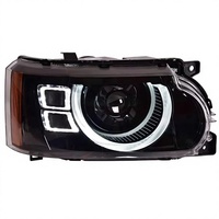 Pour Range Rover Vogue L322 Lentille de projecteur de phare 2005-2012 L320 Sport LED DRL Pièces de voiture Éclairage