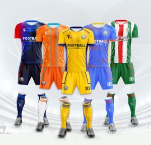 Toptan Futbol Forması Üniforması Özelleştirilmiş Süblimasyon Logo Tasarımı Hızlı Kuruyan Erkek Futbol Kulübü Takım Forması - Product Image 3