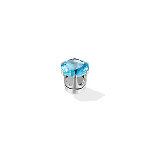 Custom Lady <b>Earring</b> Fashion Diamond 316L Stainless Steel 6 8mm Clip-on Diamond Magnetic Flat <b>Back</b> Magnet <b>Earrings</b> For Women - Product Image 6