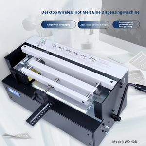 Relieuse de documents de bureau en métal Kuayin WD-40B, origine Chine, fonctionnement manuel, pour contrats, archives, fichiers, livres, utilisation graphique - Product Image 2