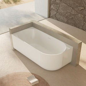 <span class=keywords><strong>Bañera</strong></span> de acrílico de remojo independiente de diseño moderno <span class=keywords><strong>Bañera</strong></span> de esquina de superficie sólida blanca Ovalada <span class=keywords><strong>para</strong></span> uso en hoteles de adultos - Product Image 6