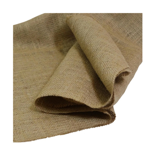 Tela de yute natural tejida con fibra de yute para bolsas de yute, sacos, embalaje agrícola, material de envoltura reutilizable y sostenible. - Product Image 1