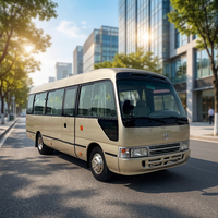 Autobus Coaster d'occasion 2015, 28 places, diesel, à vendre, fourni par des fabricants chinois