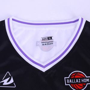 Sublimación completa Ropa de baloncesto Ropa de equipo Camisetas de baloncesto para hombres Camisa Chaleco Conjunto de uniformes de baloncesto reversibles personalizados - Product Image 3