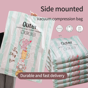 <span class=keywords><strong>Sac</strong></span> de compression sous vide suspendu anti-poussière et facile à ranger avec pompe électrique et fermeture latérale - Product Image 2