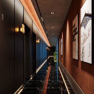 Paneles de Construcción Ecológicos Impermeables de WPC para Restaurantes, Salas de Estar, Paredes Interiores, Gimnasio - Diseño Moderno, Más de 5 Años - Product Image 2