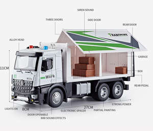Camión <span class=keywords><strong>de</strong></span> <span class=keywords><strong>Juguete</strong></span> <span class=keywords><strong>de</strong></span> Metal con Logotipo Personalizado, Camionetas <span class=keywords><strong>de</strong></span> <span class=keywords><strong>Juguete</strong></span> con Sonido y Luz, Vehículos <span class=keywords><strong>de</strong></span> Inercia, Camión <span class=keywords><strong>de</strong></span> Carga <span class=keywords><strong>de</strong></span> <span class=keywords><strong>Juguete</strong></span> Fundido a Presión, Artículos <span class=keywords><strong>de</strong></span> Regalo para Negocios - Product Image 4