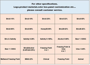 Réfractomètre numérique portable de haute qualité <span class=keywords><strong>DG</strong></span>-<span class=keywords><strong>501</strong></span>, mesure le Brix et l'indice de réfraction 1,300-3,000 avec une précision de 0,01 Ri - Product Image 2