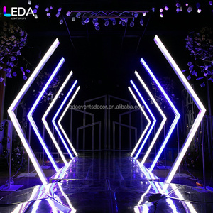 Leda ý tưởng đám cưới Nguồn cung cấp bên dẫn vòm đường hầm và sân khấu sàn nhảy <span class=keywords><strong>Backdrop</strong></span> Set - Product Image 6