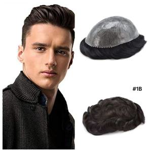 แผ่นติดทำจากเส้นผมมนุษย์โพลีพีสำหรับผู้ชาย<span class=keywords><strong>หัวล้าน</strong></span>ขนาด0.06-0.08มม. ผิวบาง - Product Image 1